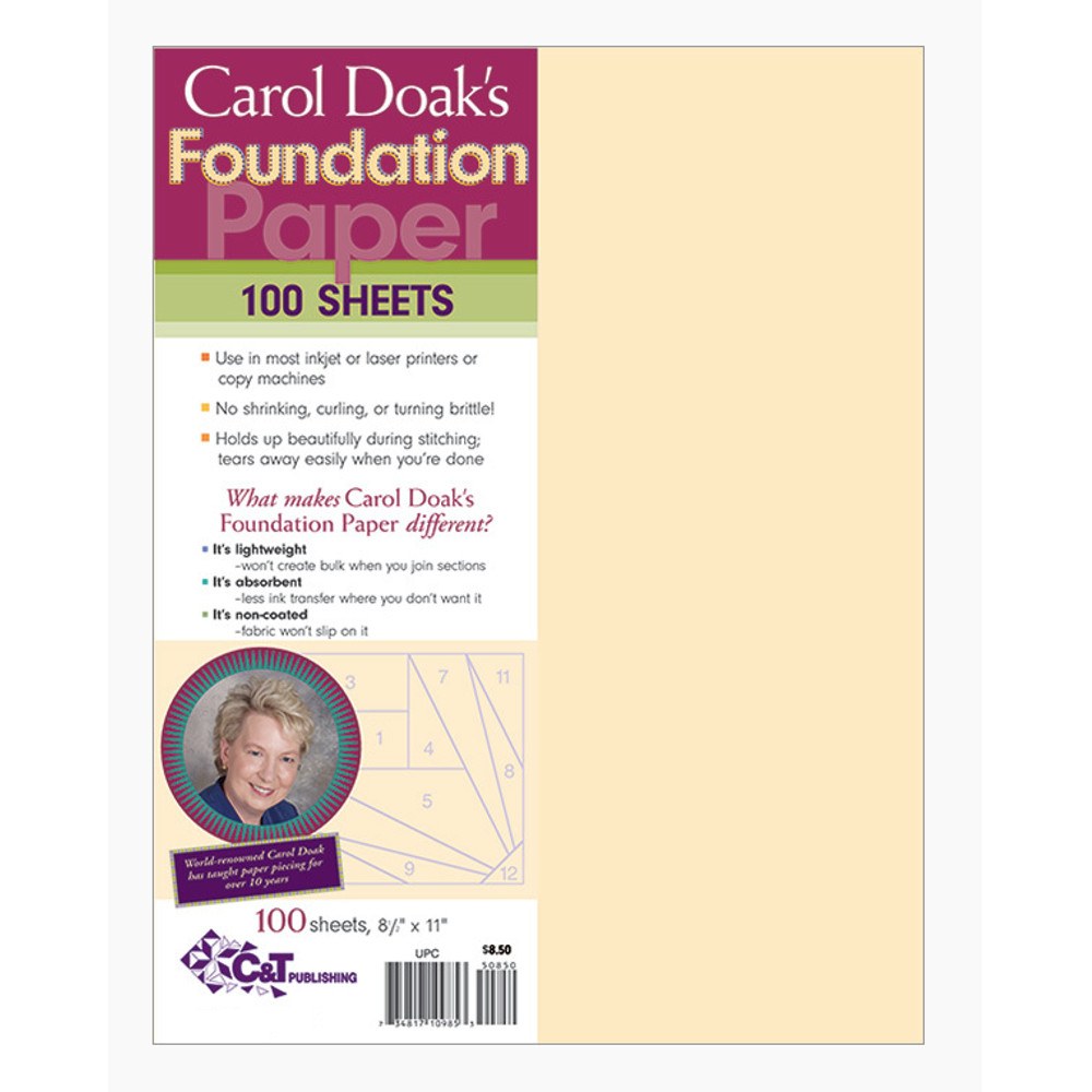 Carol Doak's Foundation Paper - 100pk