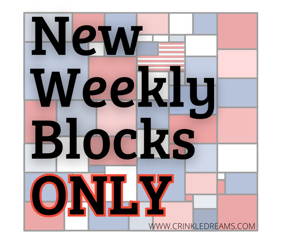 Quarter Millennial Quilt Block-of-the-Week sew along
