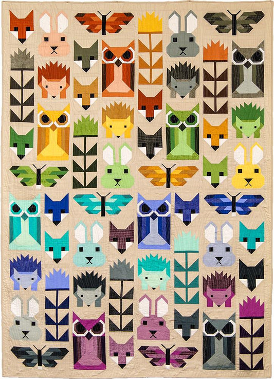 Fancy Forest Quilt Block of the Month series