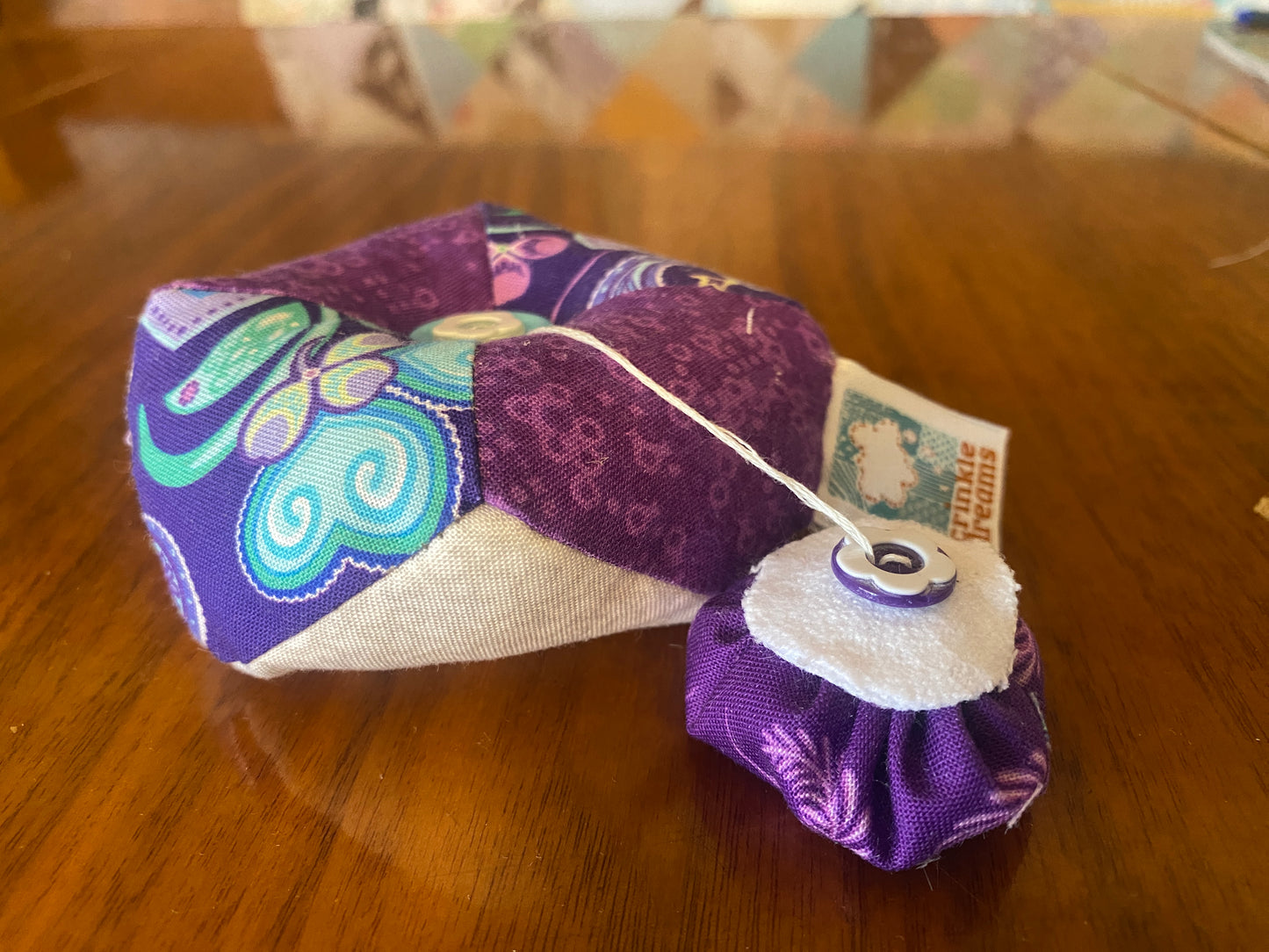 Four-Patch Pincushion sewing pattern