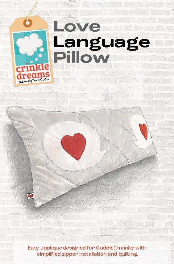 Love Language Pillow Pattern