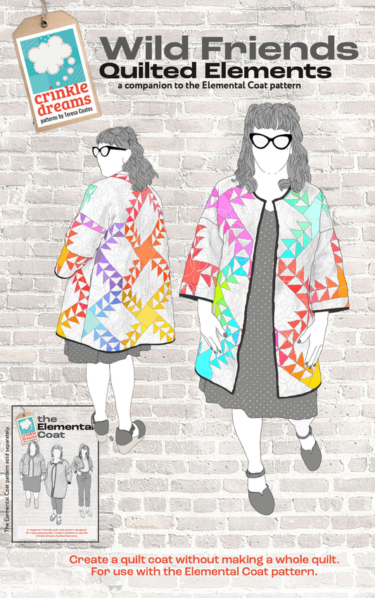 Wild Friends Quilted Elements