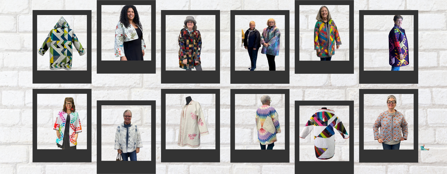 Elemental Coat  quilt coat sewing pattern