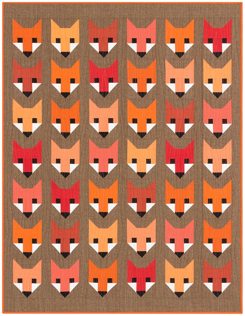 Fancy Fox Quilt Kit for **Minnesota Quilt Show ONLY**
