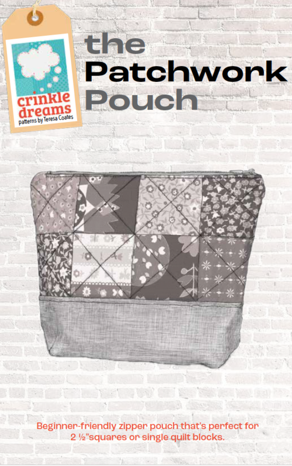 Patchwork Pouch sewing pattern