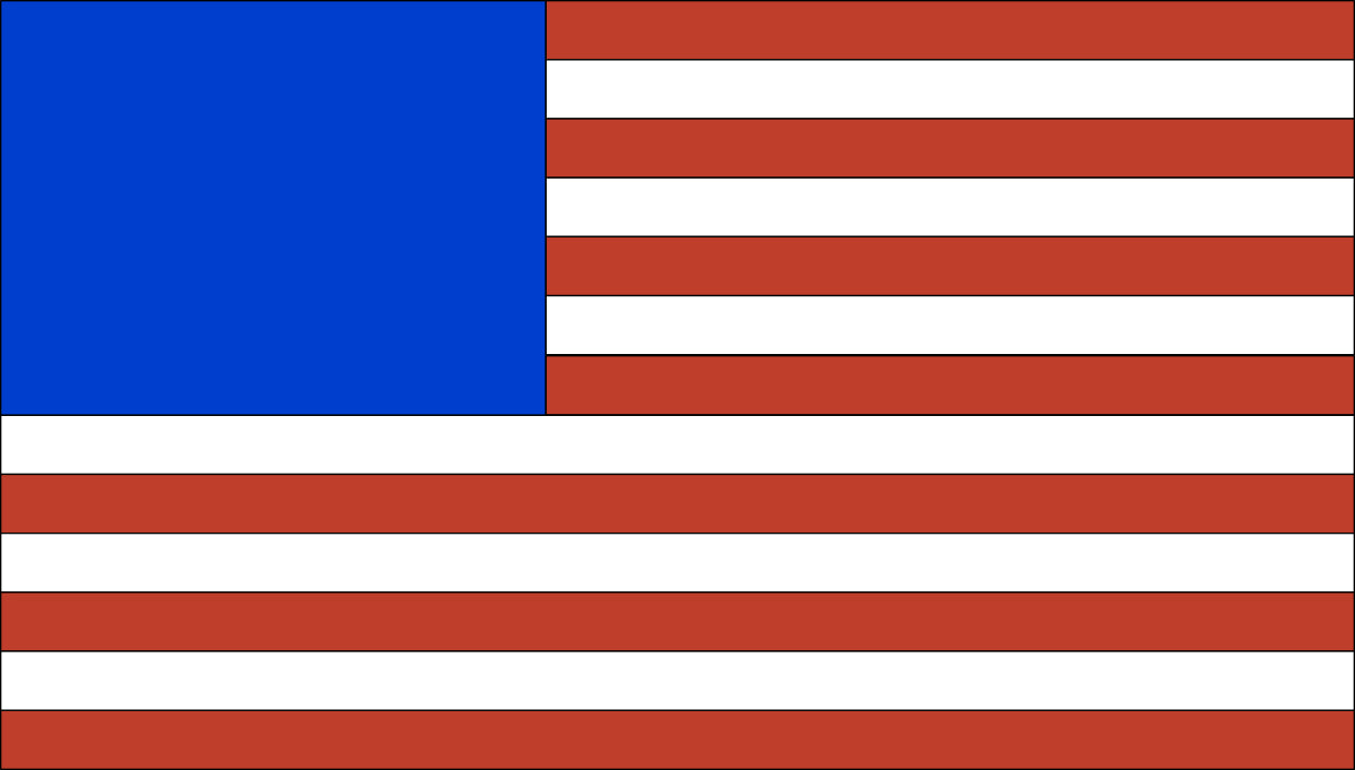 US Flag: Foundation Paper Piecing Pattern