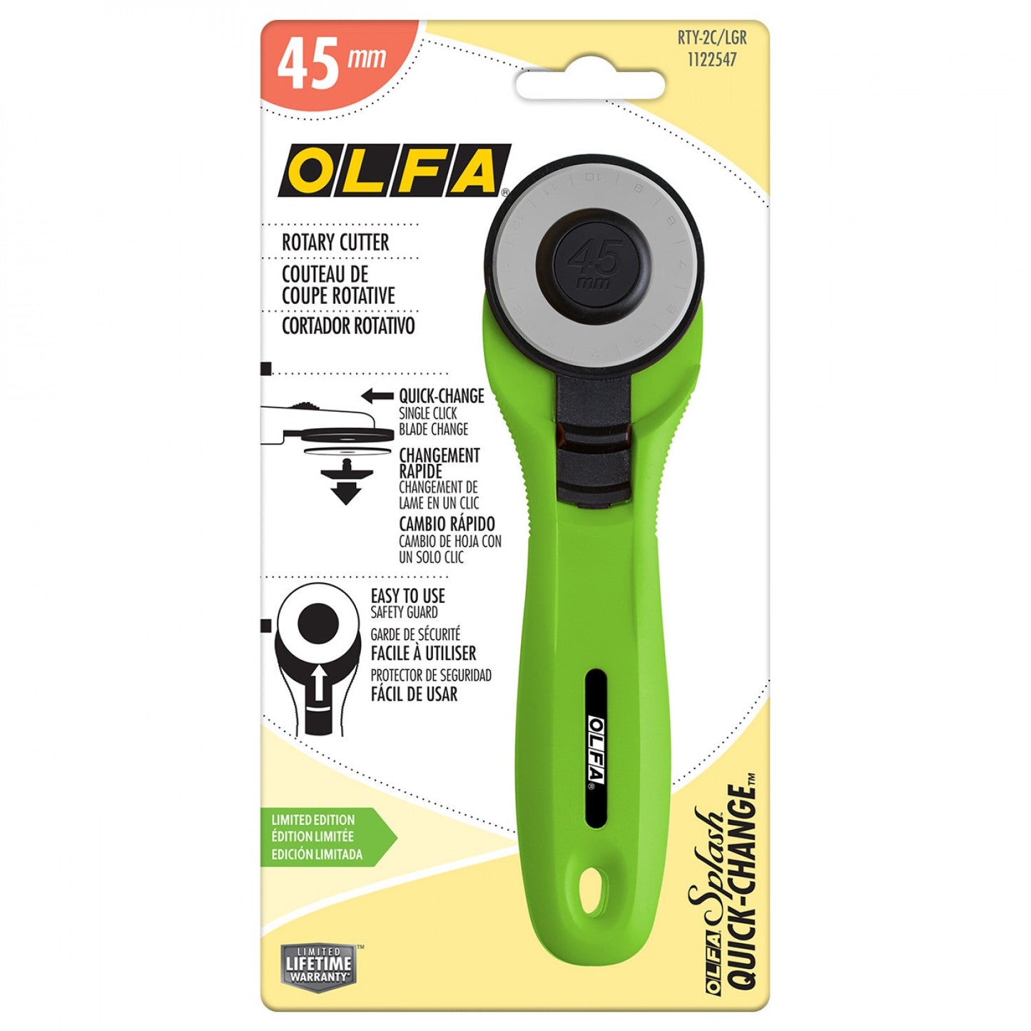 Olfa 45mm Splash Rotary Cutter